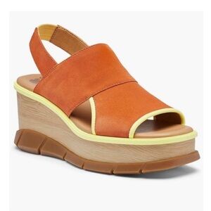 SOREL Joanie III Wedge Platform Slip On Sandals \\ 9